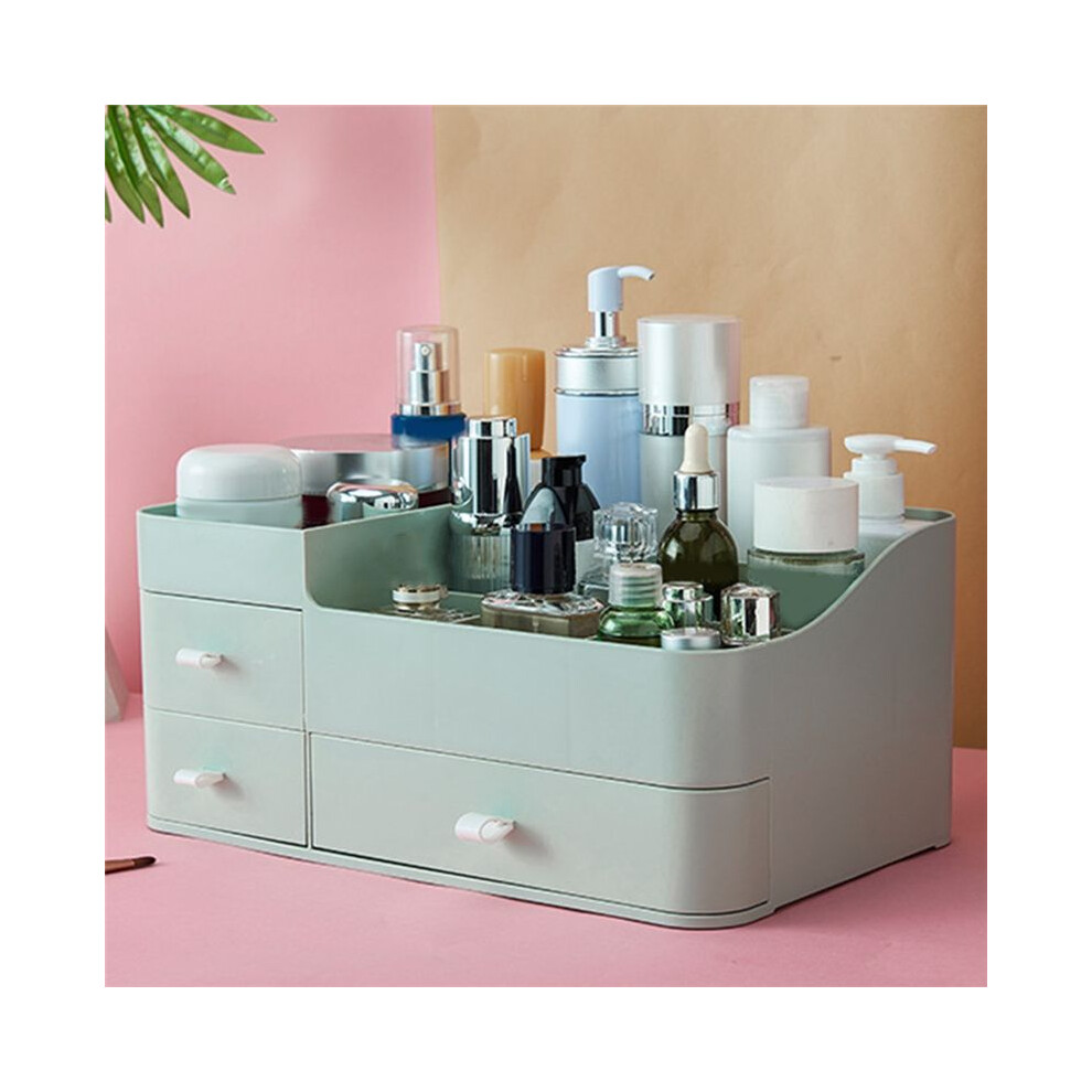 Makeup Organizer with Drawers, Capacity Countertop Organizer for Vanity, Bathroom and Bedroom Desk Cosmetics Organizer
