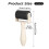 15 Pcs Rubber Brayer Roller Bulk, Small Printmaking Brayer Rollers Versatile Plastic Relief Printing Roller 7