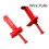 Brick Leveling  Runner Bricklaying Measuring Drawing Leveler Construction Masonry Building Wire Puller Tools, Red 2