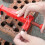 Brick Leveling  Runner Bricklaying Measuring Drawing Leveler Construction Masonry Building Wire Puller Tools, Red 7