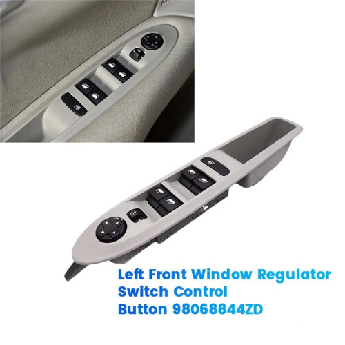 Left Front Window Regulator  Control Button 98068844ZD for  C4L 12-2016 LHD Power Master Window Lift 1