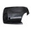 Car Black Rearview Mirror Cover Shell Side Mirror Caps with Frame Replacement for  E53 X5 2000-2006 9