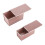 2Pack Pullman Loaf Pan with Lid,Non-Stick Sandwich Bread Loaf Pan,1 Lb/0.5 Lb Capacity,Bread Toast Box Mold for Baking 9