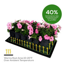 MET Certified Seedling Heat Mat, Waterproof Durable Germination Station Heat Mat, Warm Hydroponic Heating Pad US Plug