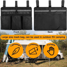 Camping Dish Drying Bag Dish Drying Rack for RV Campers Travel Trailers Space Saving Camping Kitchen Storage