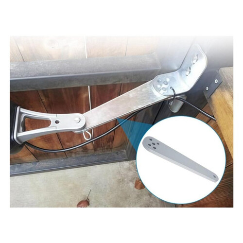 2X FM148 Push to Open Gate Bracket for Mighty Mule Automatic Gate Openers,Electric Gate Opener Mounting Bracket 2