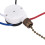 2 PCS Fan Light  ZE-208S 3 Speed 4 Wire Ceiling Fan  Replacement Part Speed ControlPull Chain  Bronze 8