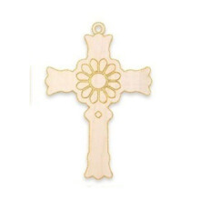 28PCS Wooden Unfinished  Small Baptism  Pendant DIY Children'S Painting Graffiti Home Party Decoration