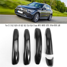Türgriffverkleidung für - CE GLC GLB AB GLE GLS CLA GLA-Klasse W213 W205 X253 2016-2020 LHD, Kohlefaser