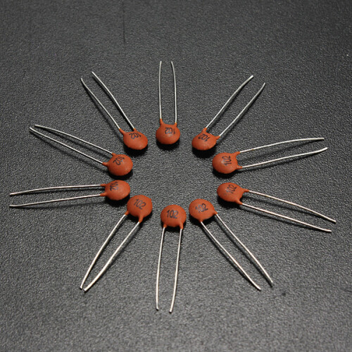 100 PCS 102pF DIP Disc Ceramic Capacitor Assortment Kit UK - Fast delivery 2
