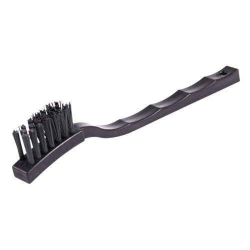 10 Pcs Black Non Slip Handle PCB Rework ESD Anti Static Dust Brush 17cm 1