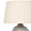 Beliani Table Lamp FERREY Ceramic Grey 5