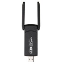 1300 Mbit/S USB-WLAN-Adapter USB 3.0 Wireless Dongle 2,4G & 5G Dual Band 2-In-1 Wireless-Netzwerkkarte für Desktop-Computer