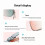 For   2 Game Console Storage Case with Anti-Drop Anti-Shock Strap Carry Bag Game Console Protection D 3