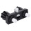 RV Shower Faucet Valve Diverter with 2 Knobs, Black, PC Material 13