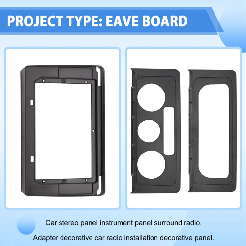 Car Frame Fascia Adapter for  Caddy 2004-2010 Android Radio Dash Fitting Panel Kit 2