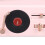 Retro Bluetooth Speaker 1200mAh Cherry Pink Small 6