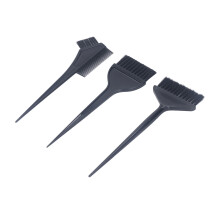 3pcs Professional Hair Dye Brush Set, ABS & Nylon Color Comb Tools