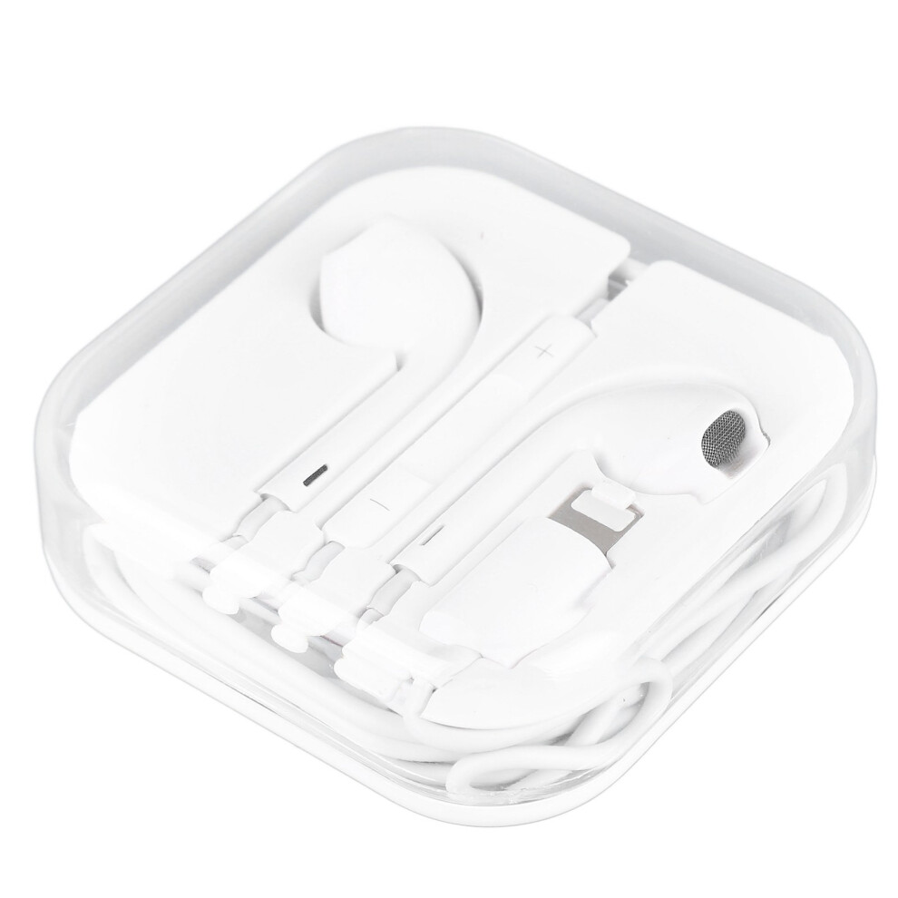 Wired Earbuds, Hifi Stereo, Noise-Isolating White 8741393709140