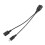 8-Pack  OTG Cable Adapter,2-In-1 Powered Micro-USB to USB Adapter(OTG Cable + Power Cable) for Streaming Sticks Etc 3