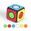 Fidget Spinner Cube 1x1 Speed Cube Black Stickerless Puzzle Toy with Smooth Fast Rotation 3
