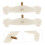 2Pcs Violin Shoulder Rest Replacement Feet Leg Type for Enhanced Stability and Comfort 3
