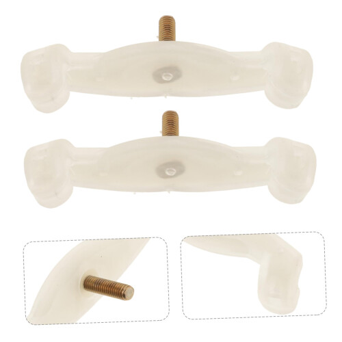 2Pcs Violin Shoulder Rest Replacement Feet Leg Type for Enhanced Stability and Comfort 2