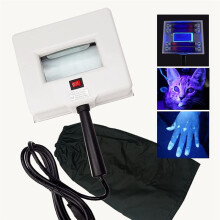 Woods Lamp Skin Analyzer, Portable Magnifying Analyzer Facial Woods Lamp with Shade Cloth for Skin Testing US Plug