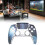 For PS5 Elite Gamepad BDM-020 2Rd Generation Version Front Cover Gamepad Replacement Top Cover Replacement Refit Part,E 6
