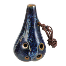 Alto Ocarina for Beginners Ceramic Wind Instrument with Sweet Tone and Durable Craftsmanship
