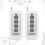 2Pcs Wireless Remote Control Learning Code EV1527 Module with Antenna ABCD 4 Button Control 1000M Long Range Opener 6