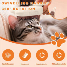 Escova de Multifuncional 3 em 1 para Animais de Estimação Escova de para Gatos Adequada para Todos Os Animais de Estimação Tecnologia