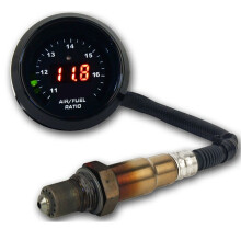 1Set Racing Air Fuel Ratio Gauge 30-4110 AFR 52 mm Breedband O2 UEGO-Controller met 4.9 LSU Zuurstofsensor 0258017025