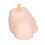 Washable Reusable PVC Mannequin Shoulder Model with Head and Bust Platform 13