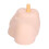 Washable Reusable PVC Mannequin Shoulder Model with Head and Bust Platform 1