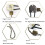Ceiling Fan Light  Zing Ear ZE-109 Two-Wire Light  with Pull Cords for Ceiling Light Fans Lamps 2Pcs Gold 4