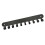 Iron Towel Hook Wall-Mounted Key and Coat Hook Multi-Function Metal Storage Rack Storage Rack 10 Hooks 1