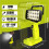 2X 18 LED Work Lights Lanterns Camping Lamp Torch Searchlight Flashlight Spotlight for  18V Lithium Battery 4