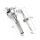 Drum Arm Support Bracket for Percussion Instruments, Stable Adjustable Stand Holder for Gigging Musicians 2