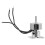 Brushless 1400KV Abversion Motor for Mini Quadcopter, 14.1mm, Silver 8