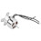 Brushless 1400KV Abversion Motor for Mini Quadcopter, 14.1mm, Silver 9