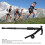 Telescopic Walking Stick - Adjustable Black Alloy 4