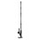 Telescopic Walking Stick - Adjustable Black Alloy 12