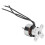 Brushless 1400KV Abversion Motor for Mini Quadcopter, 14.1mm, Silver 15