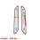 Coperture per Parabrezza per Moto, Ricambi e Accessori per  125M 350D 150D 350M 150M, Rosso 6