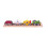 Bigjigs Wooden Rail Construction Train With Removable Loads 1