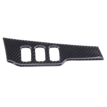Aufkleber für den Kopflichttastenschalter aus Kohlefaser passend für Mitsubishi Lancer 2008-2016