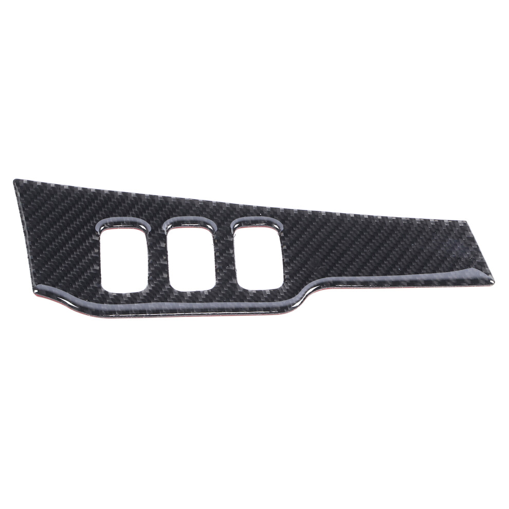 Carbon Fiber Headlight Switch Trim For Mitsubishi Lancer 2008-2016 8731388983990