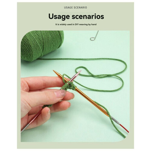 13 Pairs Interchangeable Circular Knitting Needles Set,3.0mm-10.0mm,Aluminum ,for Knitting Projects,Beginner