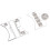 Car Central Control Gear Shift Panel Button Cover Sticker Fit for  XF 2012 2013 2014 2015 2
